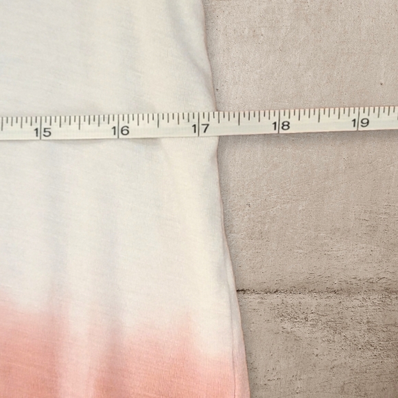 American Eagle Outfitters Soft & Sexy Ombre Dip Dye Tee Size Large - Picture 4 of 5